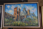 Картина Генуэзская крепость, Судак. Холст, масло. Техника - кисть. Розмер: 30х40. 2010 г. ZY_49